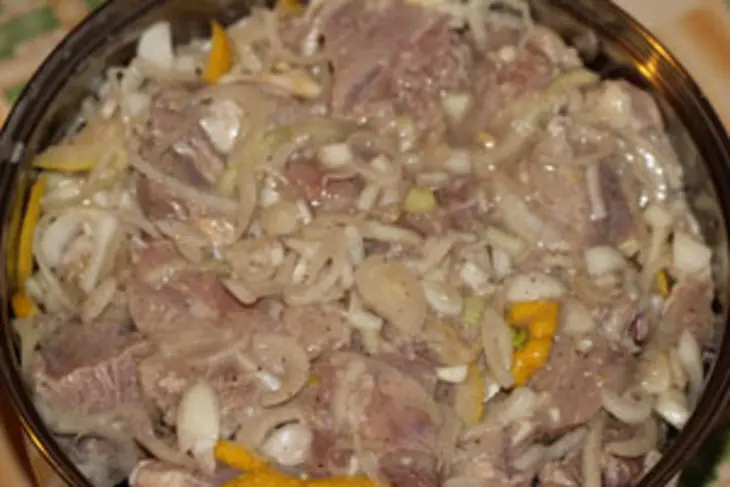 Шашлык из курицы: шаг 4
