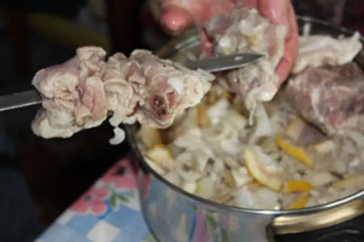 Шашлык из курицы: шаг 5