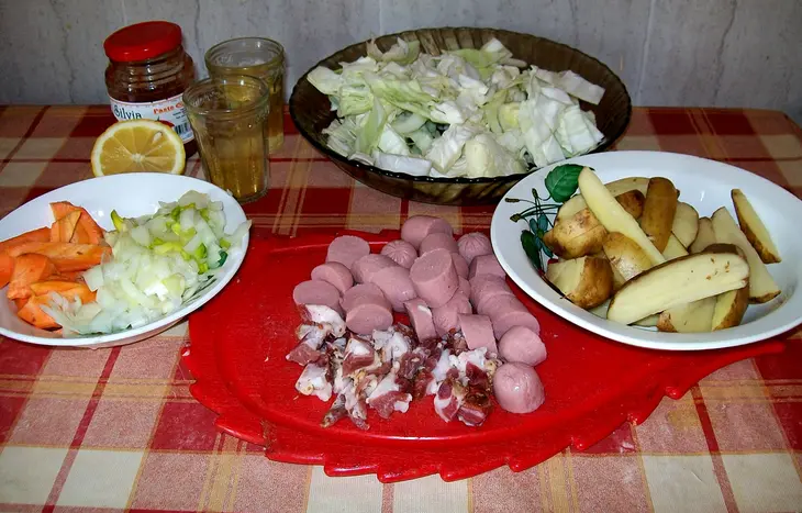 Солянка по куртуковски: шаг 3