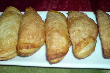 Пирожки с корицей, вишней и розмариновым кремом: шаг 8
