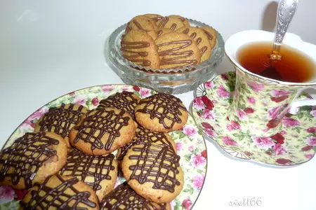 Фисташковое печенье с шоколадом: шаг 14