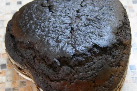 Шоколадный бисквит на кипятке: шаг 17