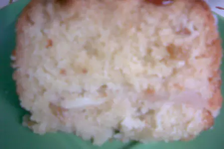 Медовый кекс с яблоком и изюмом: шаг 6