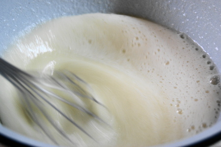 Заварной маслянный крем на белках: шаг 5