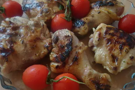 Куриные голяшечки и бедрышки в горчичном маринаде: шаг 4