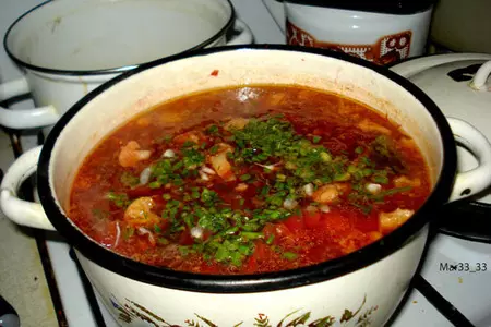 Борщ с  цветной капустой (необычный способ приготовления): шаг 3