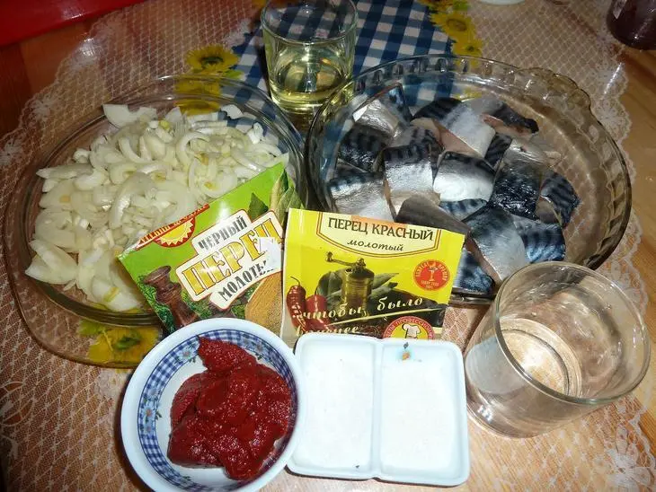 Скумбрия по- корейски: шаг 2