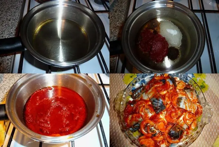 Скумбрия по- корейски: шаг 3