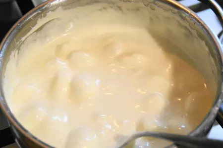 Мастика из маршмеллоу и шокомастика: шаг 6