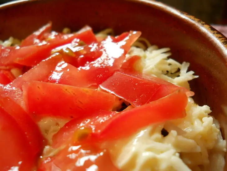 Сырный гратен с курочкой и сочным ананасом (дуэль): шаг 5