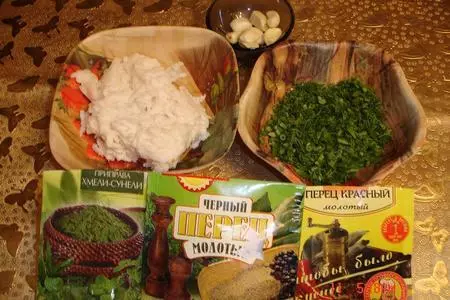 Украиский постный борщ в хлебе с "подарком от шеф -повара": шаг 7