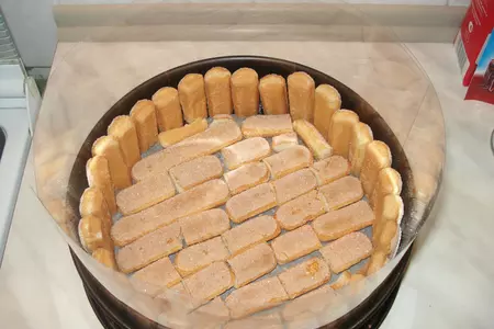 Торт с савоярди и сливочным муссом + бонус в 3 креманках)): шаг 2