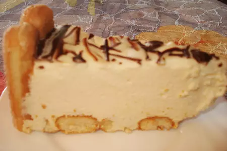 Торт с савоярди и сливочным муссом + бонус в 3 креманках)): шаг 5