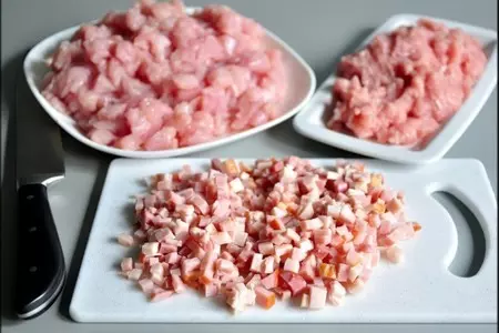 Мясной террин с королевскими шампиньонами.: шаг 3