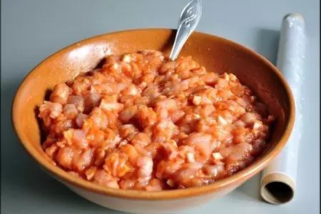 Мясной террин с королевскими шампиньонами.: шаг 5