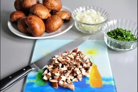 Мясной террин с королевскими шампиньонами.: шаг 8