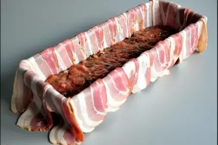 Мясной террин с королевскими шампиньонами.: шаг 13