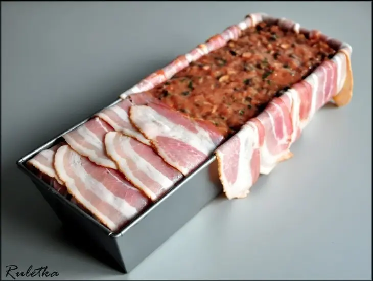 Мясной террин с королевскими шампиньонами.: шаг 15