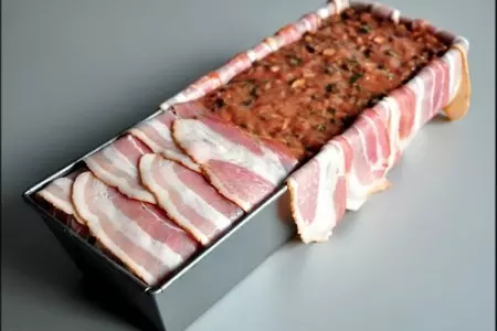 Мясной террин с королевскими шампиньонами.: шаг 15