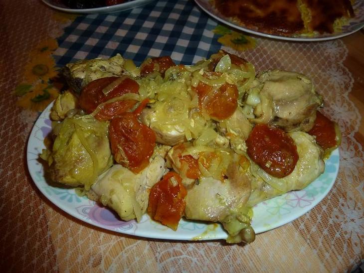 Плов азербайджанский с курицей и сладостями: шаг 5