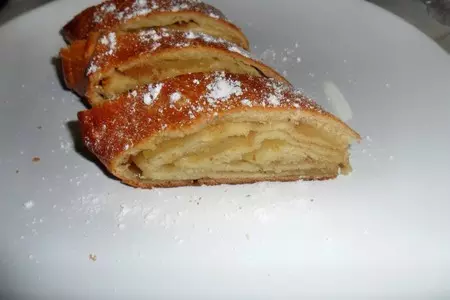 Штрудель по-польски.(с яблоком и корицей): шаг 4