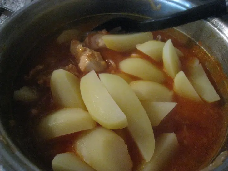Чахохбили из курицы: шаг 9