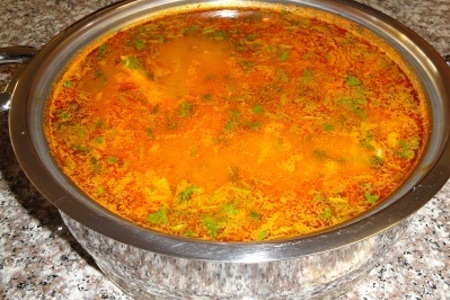 Испанский рыбный суп с апельсинами: шаг 7