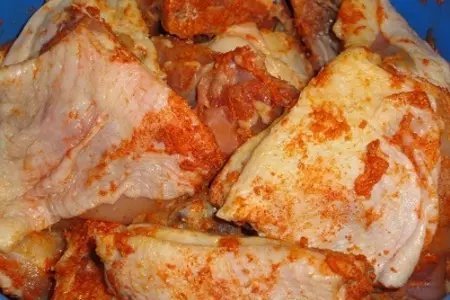 Огненные ляжки с противо-пожарным соусом: шаг 3