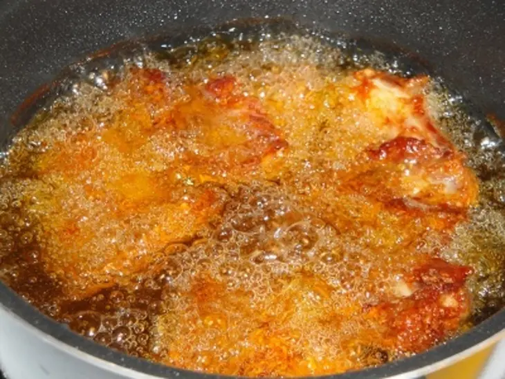 Огненные ляжки с противо-пожарным соусом: шаг 5