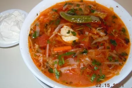 Вкусный  русский борщ ( донская кухня): шаг 1
