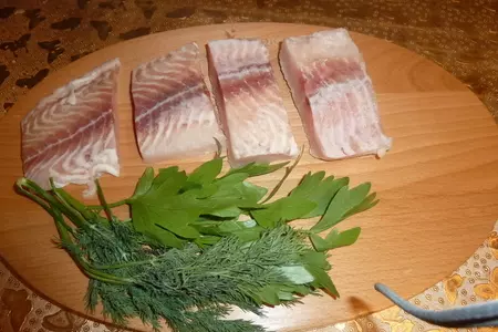 Филе морского языка с овощами, приготовленное в фольге на пару: шаг 1