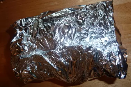 Филе морского языка с овощами, приготовленное в фольге на пару: шаг 7