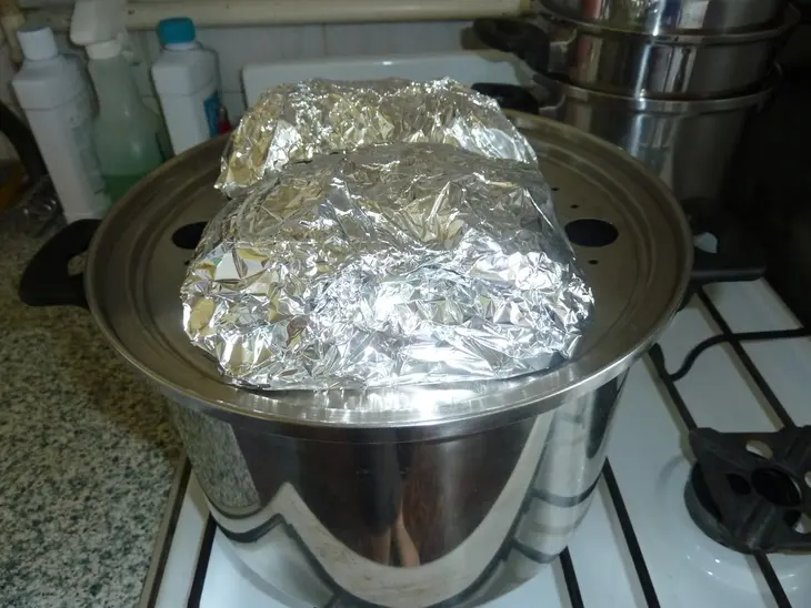 Филе морского языка с овощами, приготовленное в фольге на пару: шаг 9