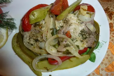 Филе морского языка с овощами, приготовленное в фольге на пару: шаг 12