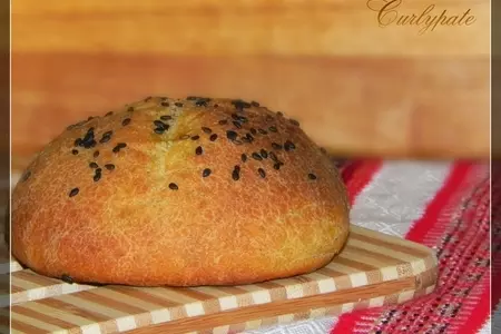 Ржаные булочки с тыквенным пюре: шаг 1