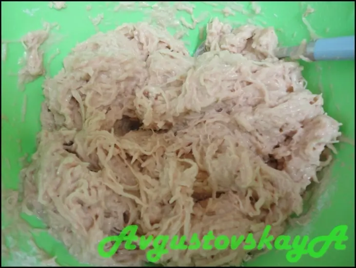 Курочка в чулочке с картофельными шариками на гарнир: шаг 12