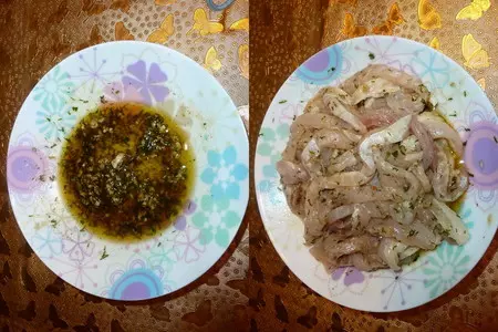 Рыбные розочки с картофелем на пару: шаг 4