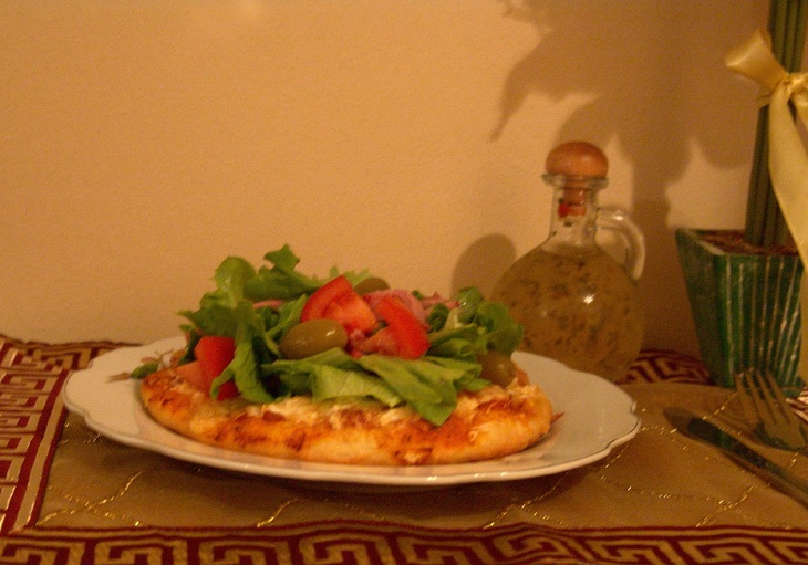 И пицца, и салат: шаг 5