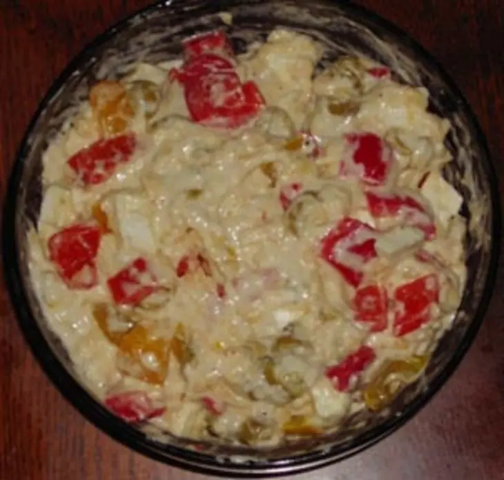 Маффины с паприкой, оливками и сыром: шаг 5