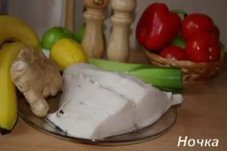 Рыба масляная в банановой шубке: шаг 1