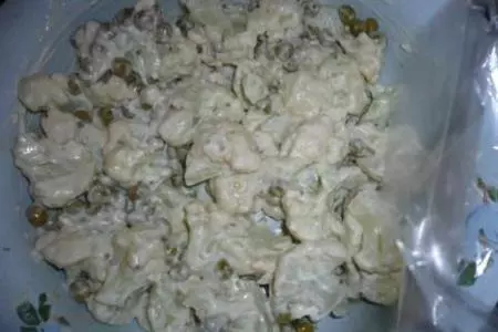 Ароматный цыпленок "грин" и гарнир: шаг 6