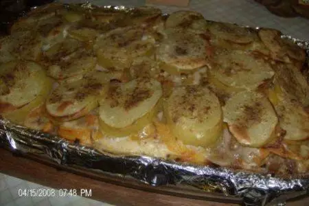 Картофельная запеканка с мясом: шаг 8