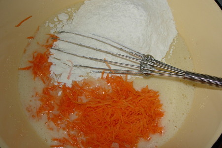 Тортик "морковный": шаг 1