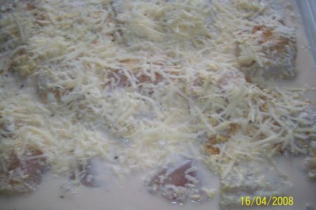 Запеченное филе трески под яично-сливочным соусом: шаг 2