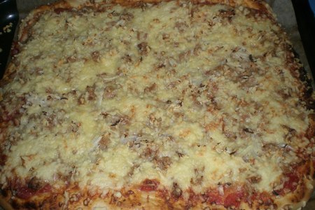 Вариант пицца с тунцом: шаг 7
