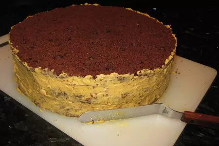 Шоколадный торт "любимый микс": шаг 6