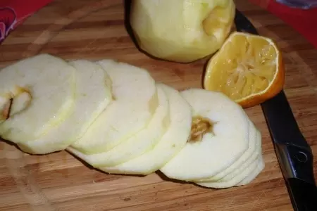 Творожные печенье  с яблоками, корицей и орехами: шаг 4