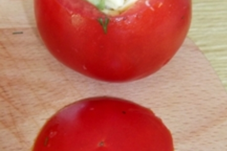 "семейка силачей синьора помидора" (мясные рулетики с фаршированными помидорами): шаг 4