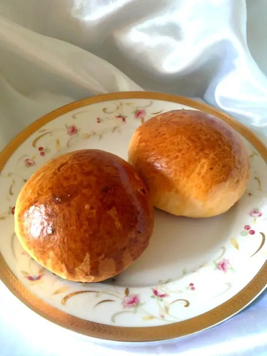Рогалики - бриошь с миндальным пралине: шаг 6