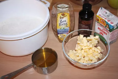 Медовое печенье (honey graham crackers) как основа для чизкейков и не только: шаг 1